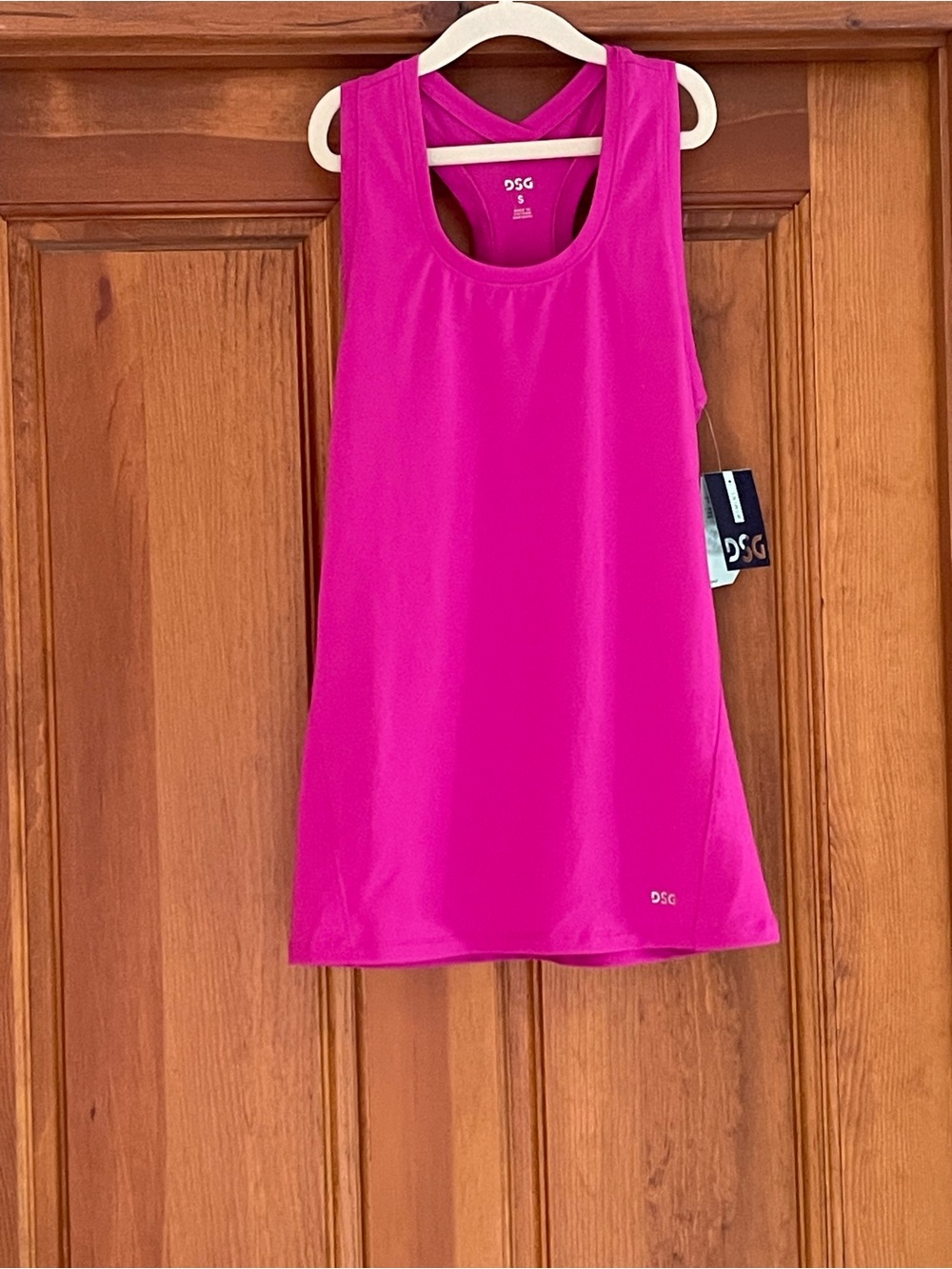 NWT Pink Racerback Tank Top
